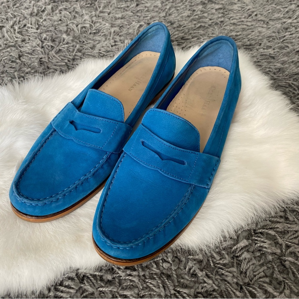 Cole Haan Vibrant Blue Loafers